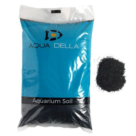 Substrato para Aquário Aqua Della – Areia Preta 1-3 mm – 9 kg 🖤🐠