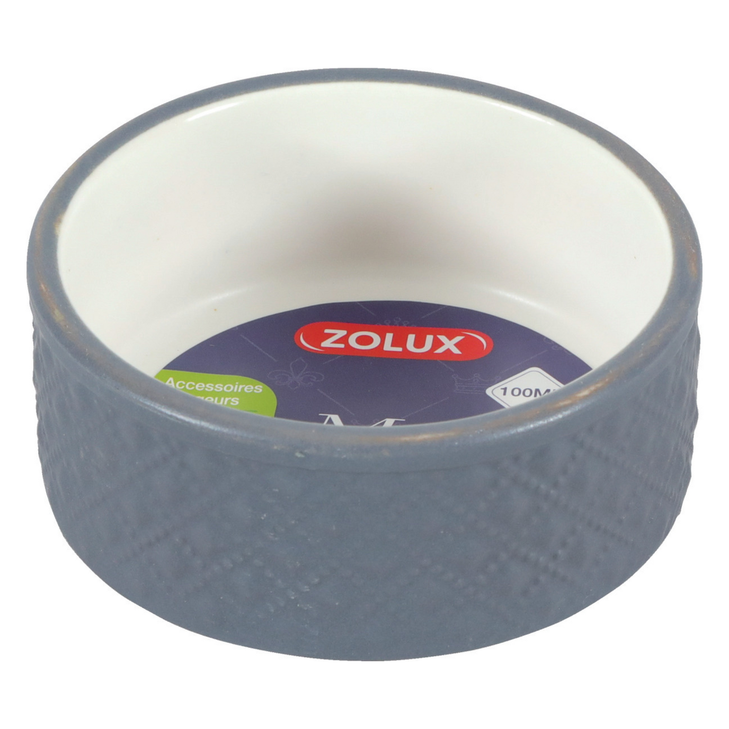 Zolux Margot – Comedouro de Cerâmica Cinza 🍽️