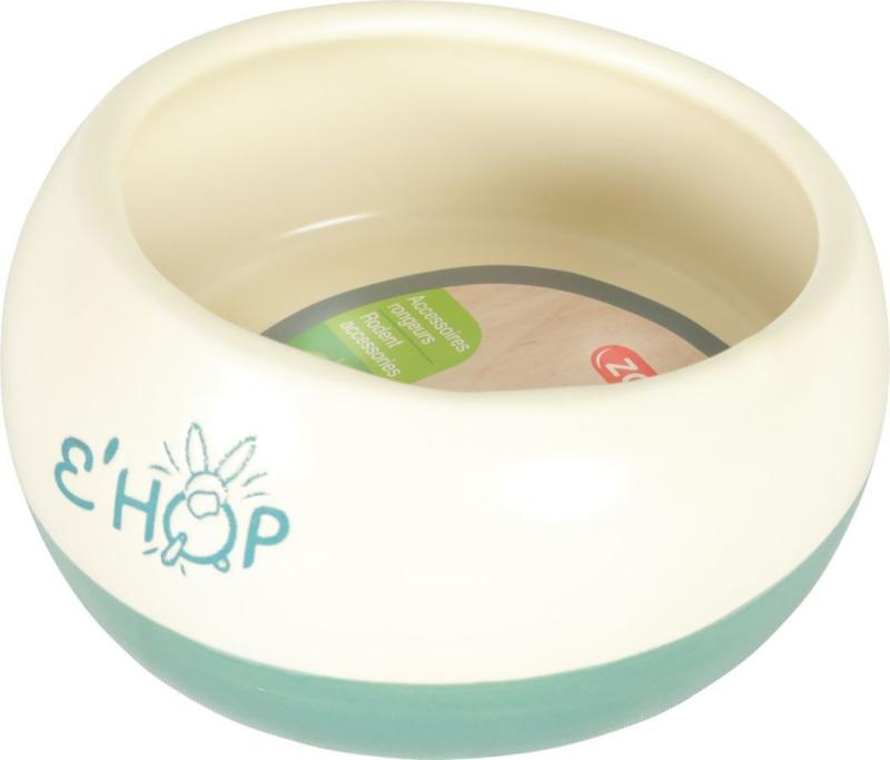Comedouro / Bebedouro Cerâmica E’HOP – 300 ml 🐹🍽️💧