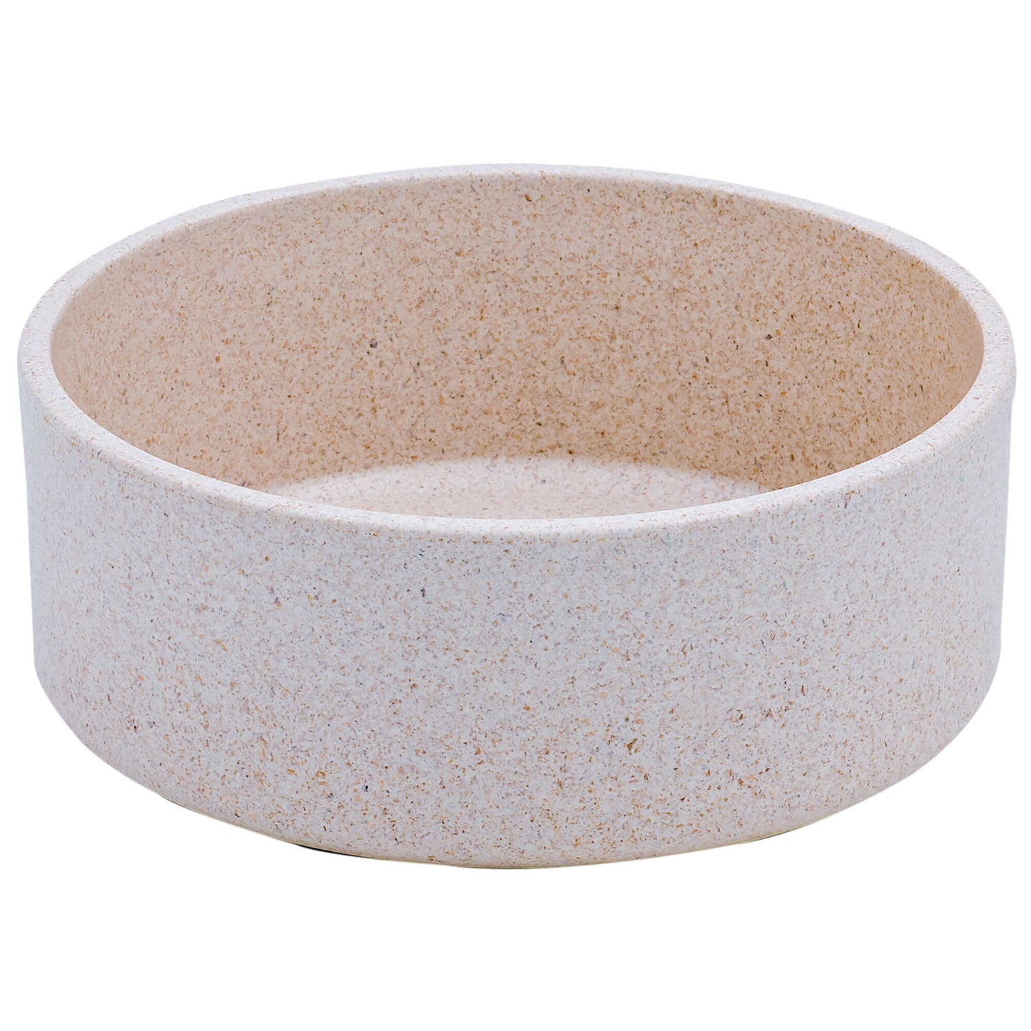 Comedouro / Bebedouro de Bambu Branco XT-DOG 🐶🐱🍃