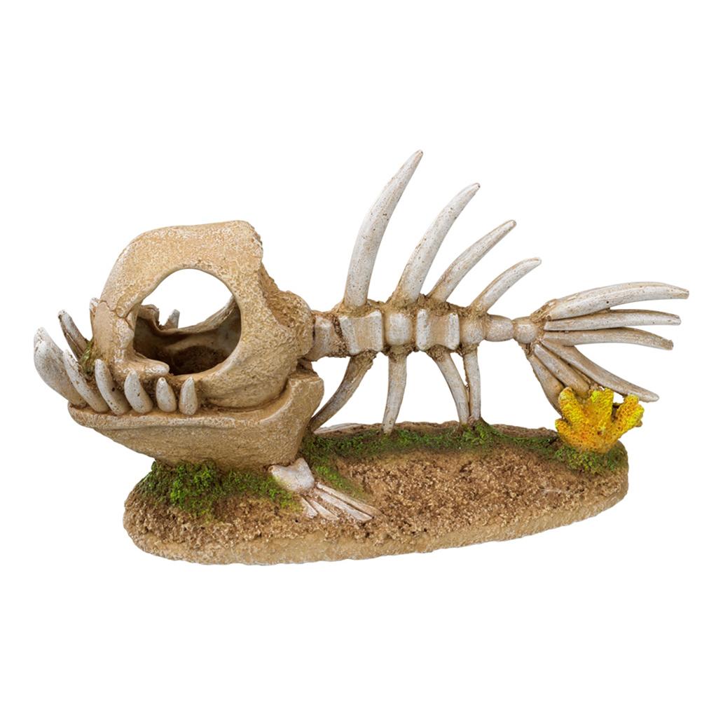 Decoração para aquário - Esqueleto de Peixe