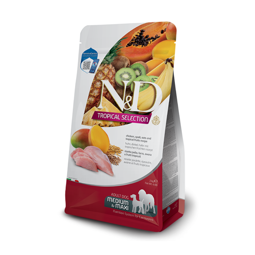 N&D Tropical Selection Chicken Adult Med/Max