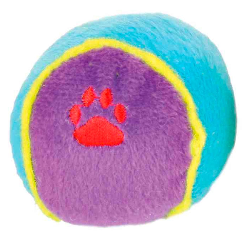 Bola de ténis em peluche