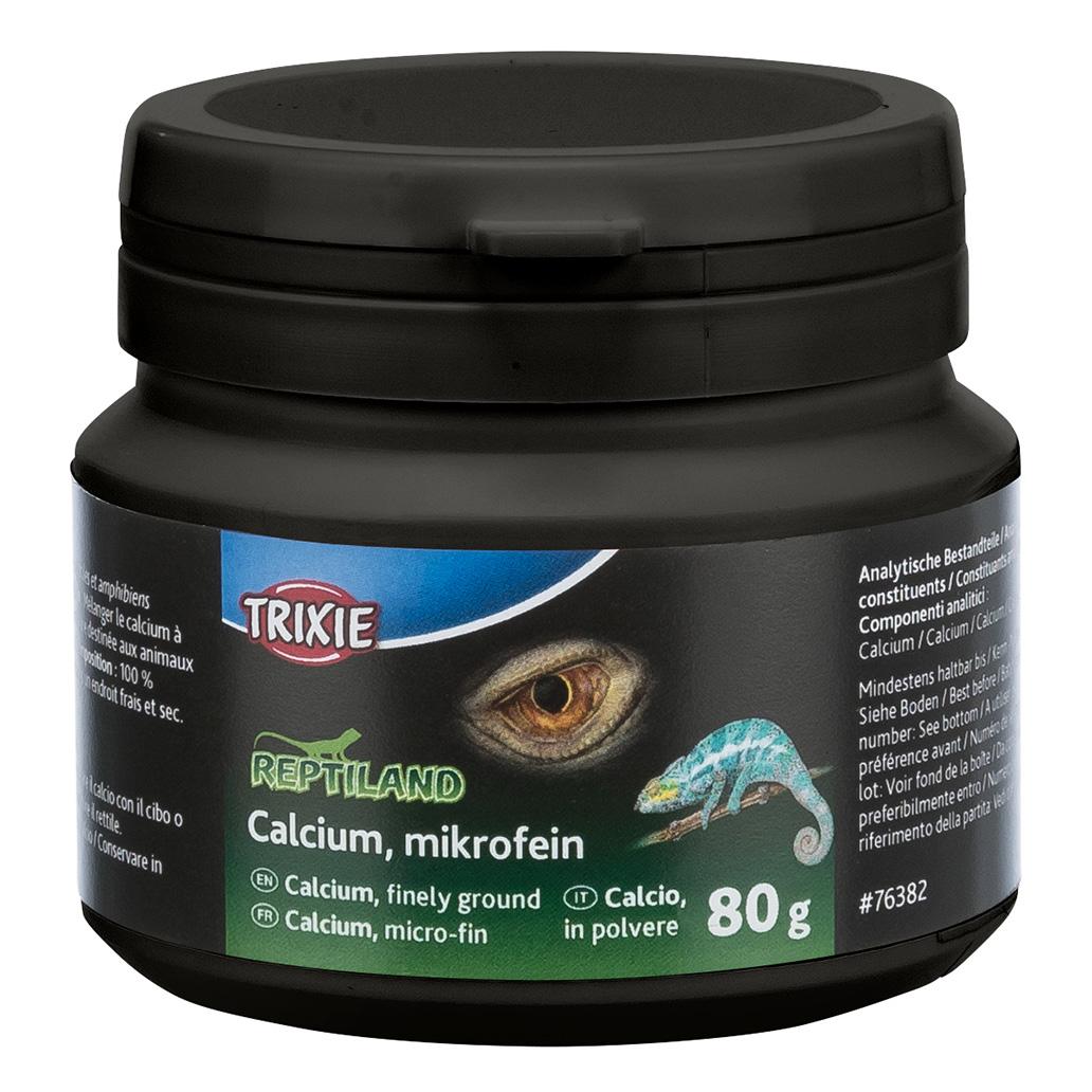 Cálcio micro granulado para répteis 🦎