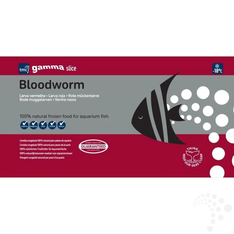 Gamma Slice Concentrated Bloodworm - Flat Pack 250g