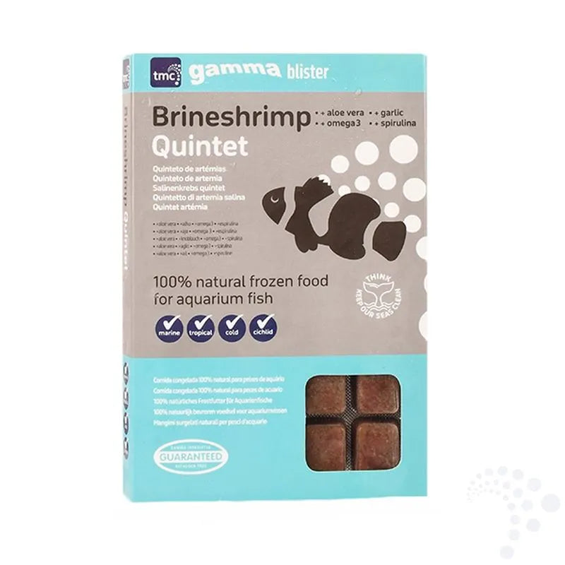 Gamma Brineshrimp Quintet Blister Pack 100g