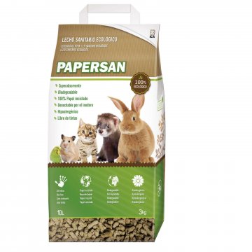 Absorvente papel reciclado Papersan - 10L / 3kg