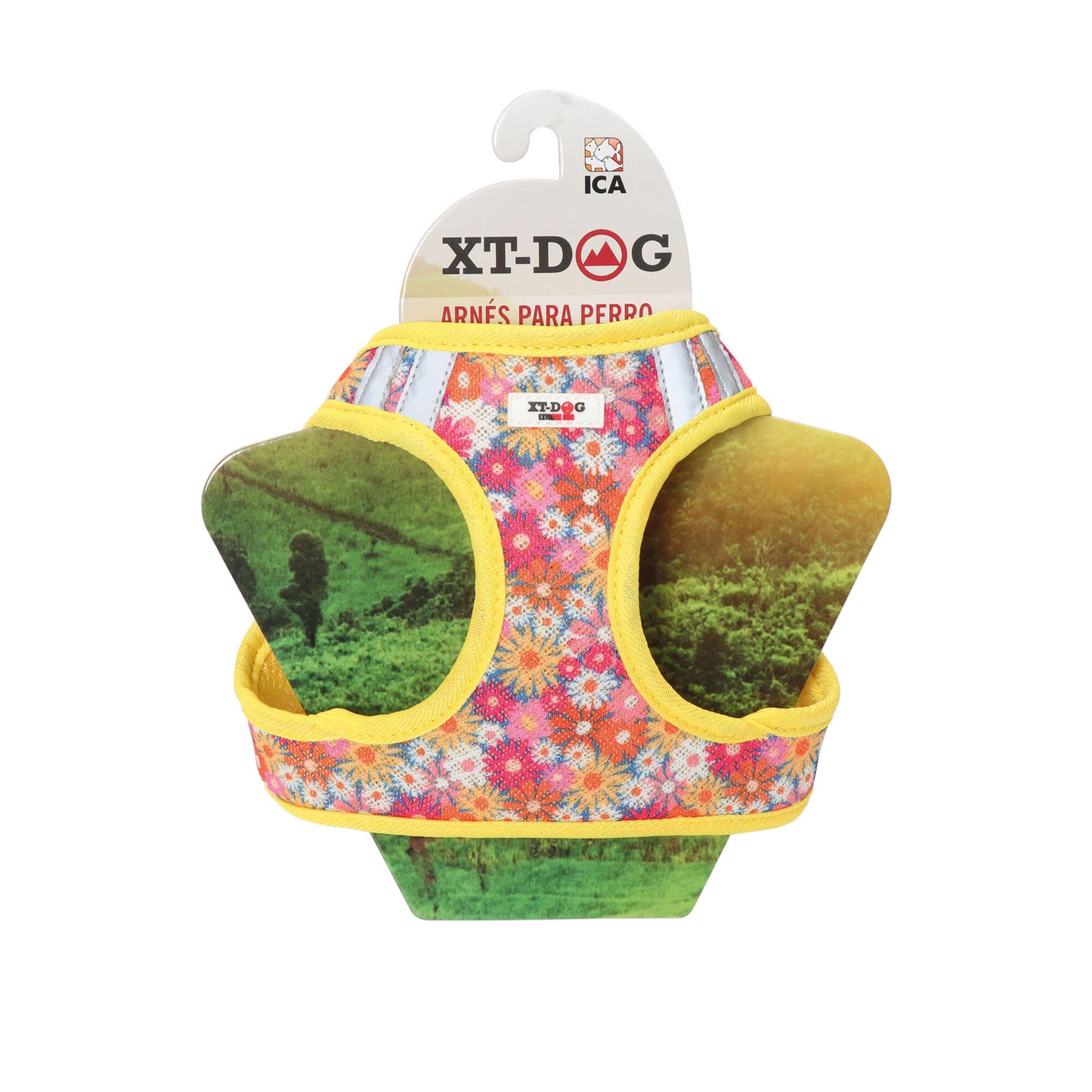 Peitoral XT-DOG MESH FLOWERS 🌸🐕