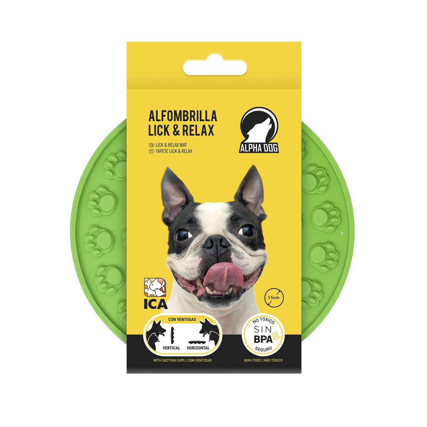Tapete para pets ALPHA Lick & Relax 🐶🍽️