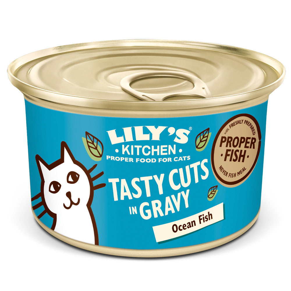 Lily's Kitchen Tasty Cuts Peixe do oceano