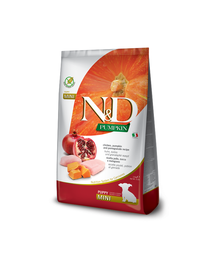 N&D Pumpkin Dog Chicken, Pumpkin & Pomegranate Puppy Mini