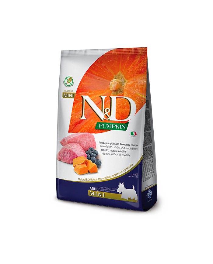 N&D Pumpkin Dog Lamb&Blueberry Adult Mini