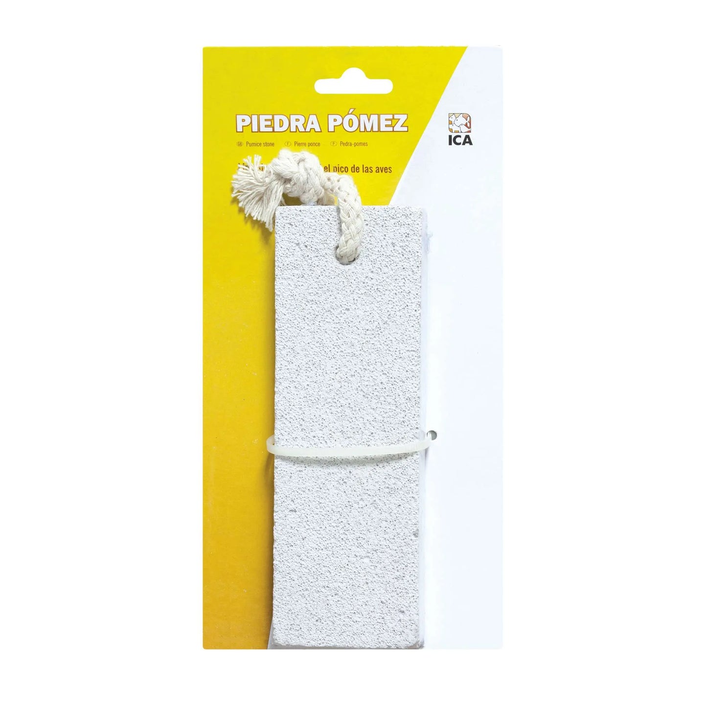 Bloco quadrado de pedra-pomes