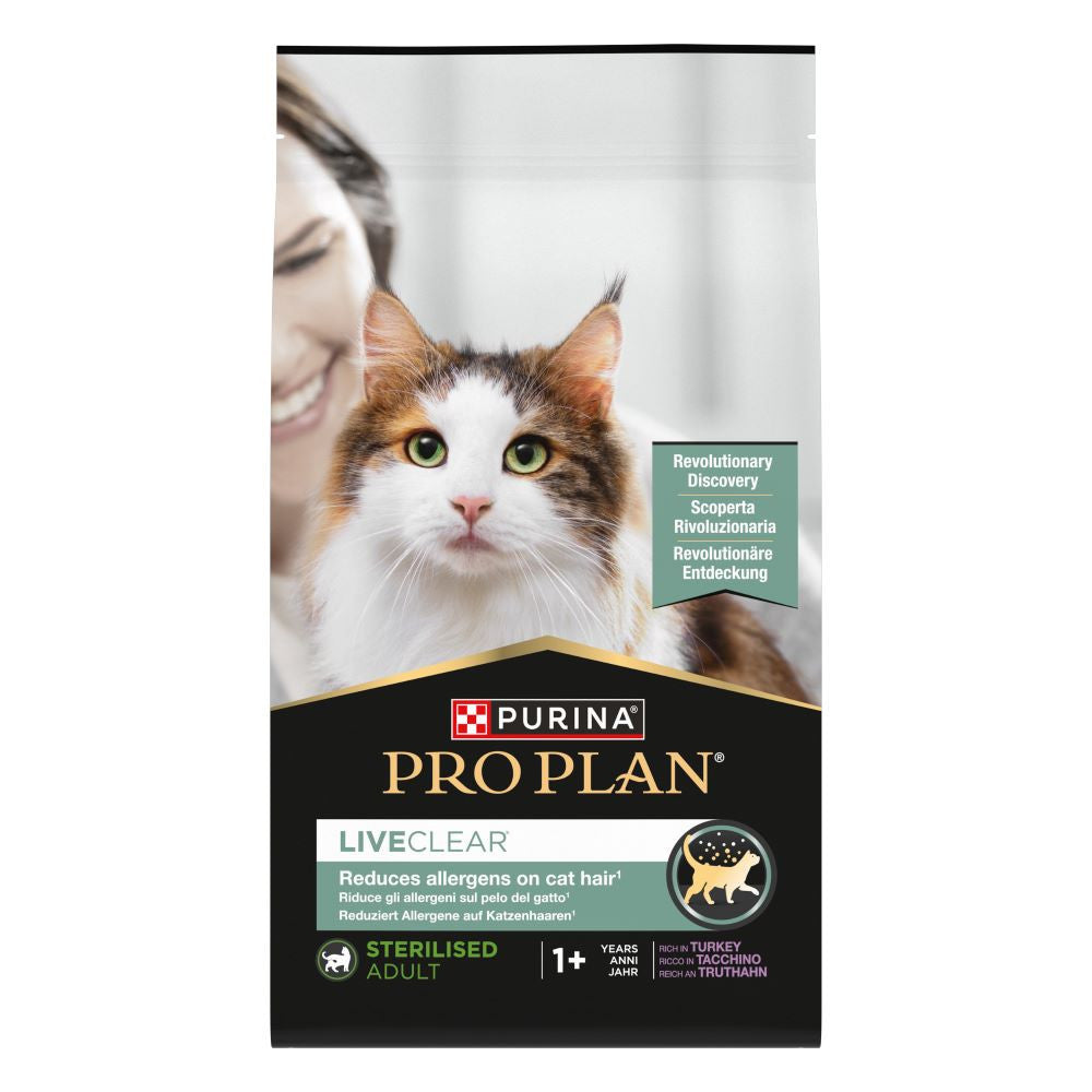 Pro Plan LiveClear Sterilised - Perú 🦃