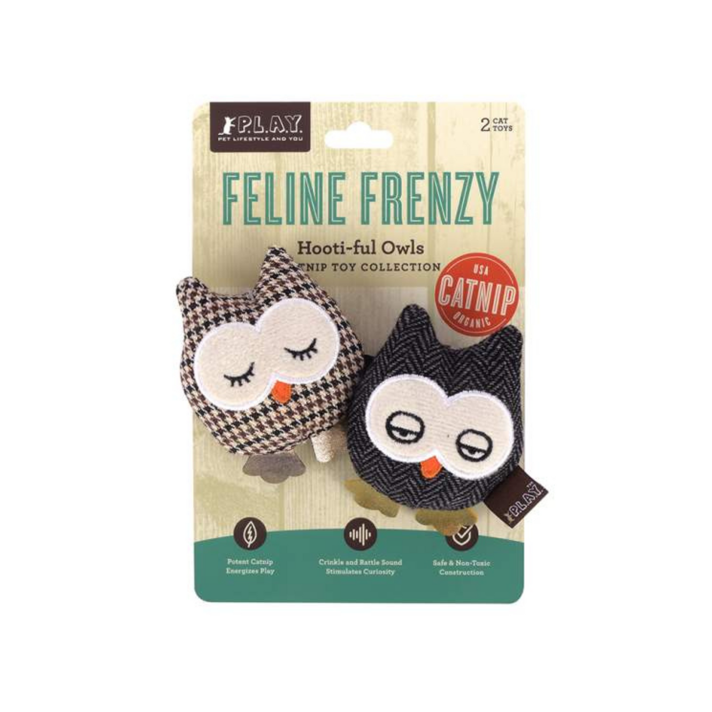 Brinquedo para Gato - Coruja 🦉