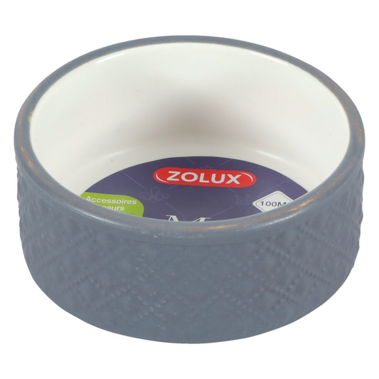 Zolux Margot – Comedouro de Cerâmica Cinza 🍽️