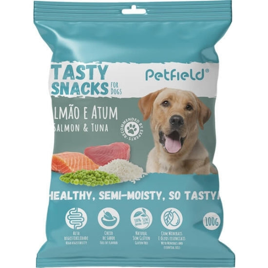 Petfield Snacks para Cão de Salmão & Atum 🍣