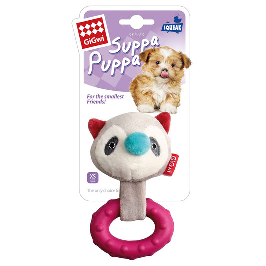 Brinquedo para Cachorrinho GIGWI Suppa Puppa Guaxinim