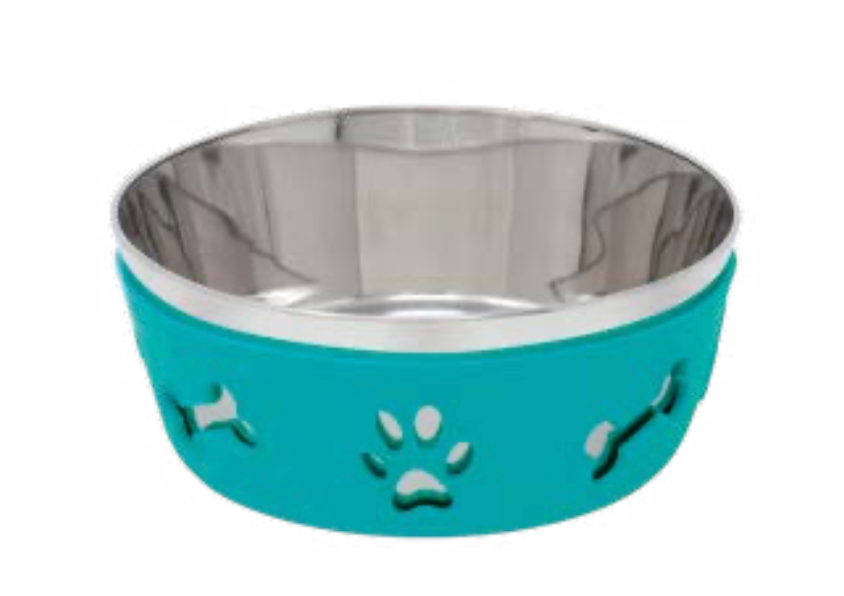 Comedouro / Bebedouro de Aço Antiderrapante 🐾🐶🐱