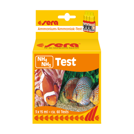 Sera teste de amónio/amónia (NH4/NH3)