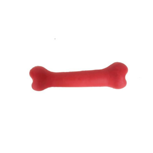 Brinquedo Rubb'n' Osso Vermelho 🦴