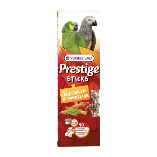 Barritas para Papagaios – Legumes & Dente-de-Leão (2 unid.) 🦜