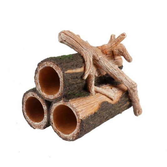 Decoração Shrimp Tube 🐠🌿