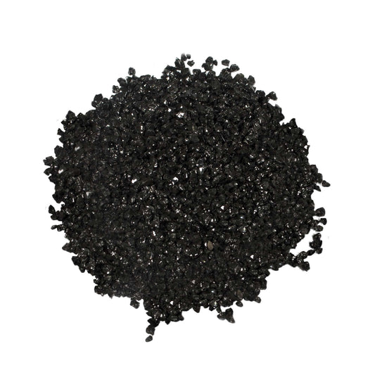 Grava decorativa- Substrato de areia 1mm - Preto 2kg
