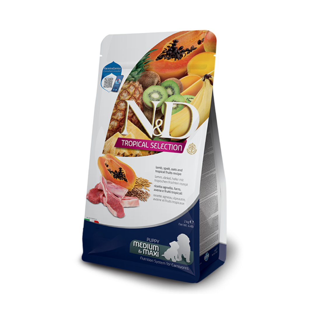 N&D Tropical Selection Lamb Puppy Med/Max