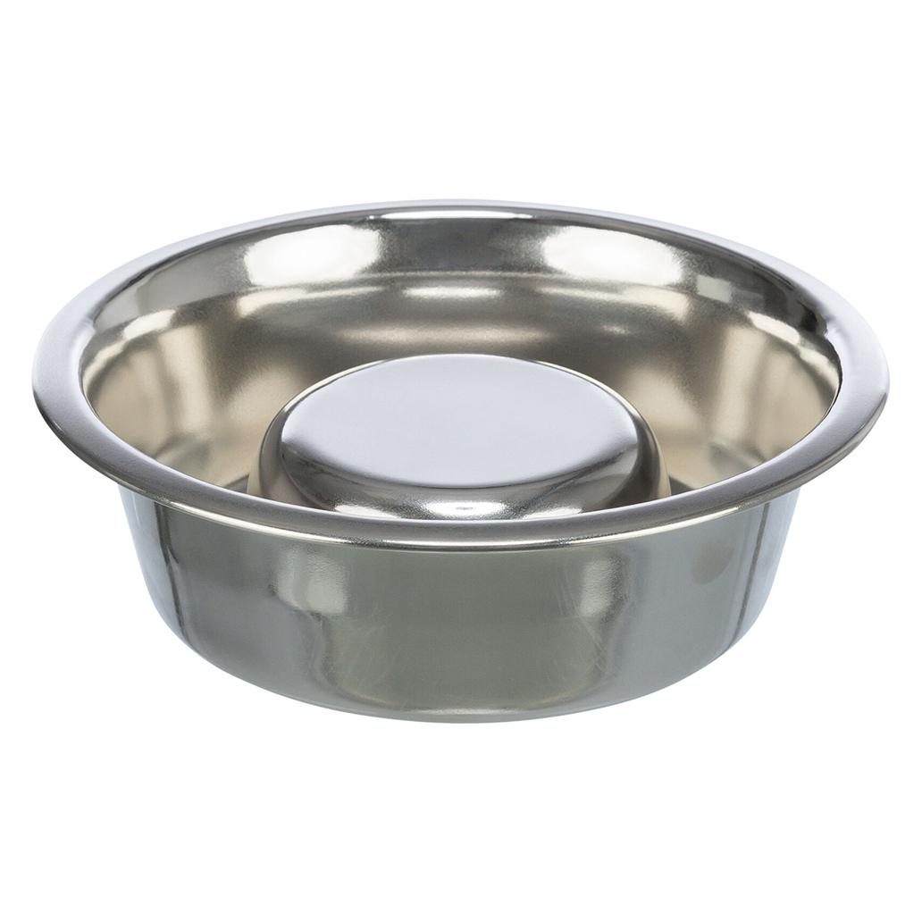 Comedouro Inox "Slow Feeding" anti-derrapante