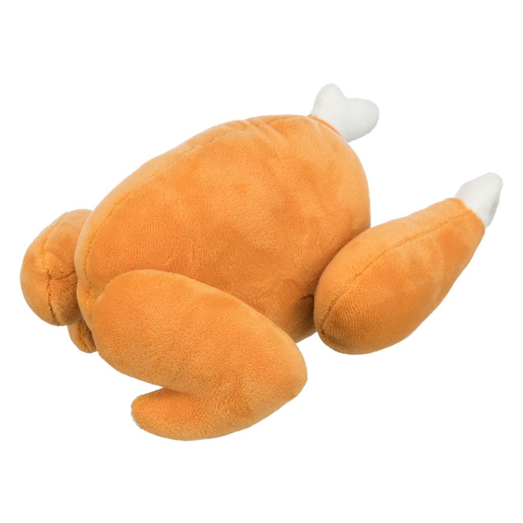 Frango assado em peluche