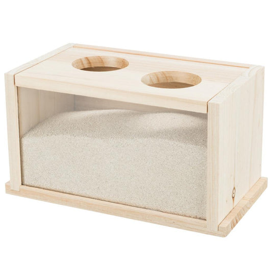 Banheira para areia de banho de ratos/hamsters