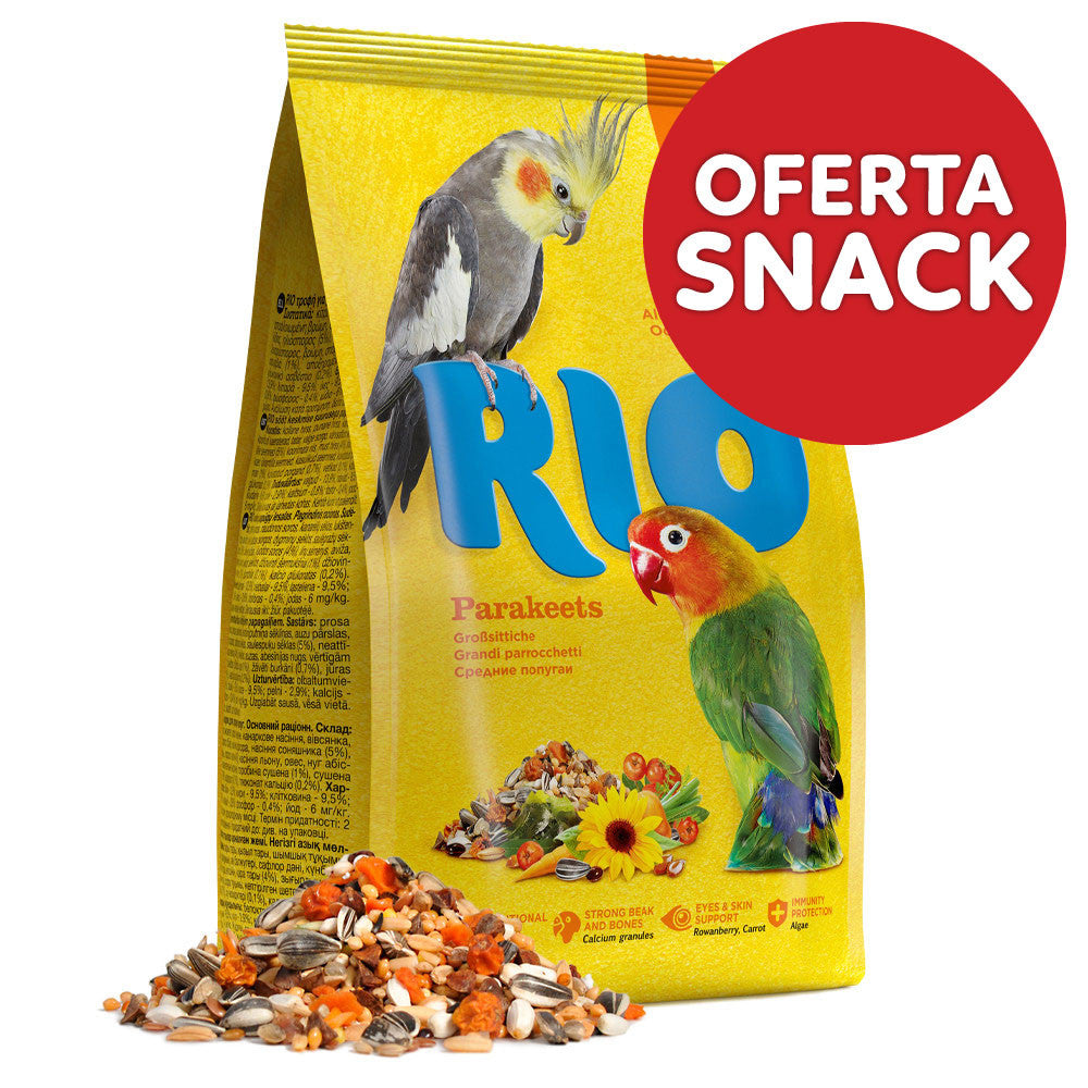 Alimento diário para grandes periquitos - RIO