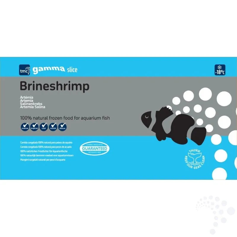 Gamma Slice Brineshrimp Flat pack 250g