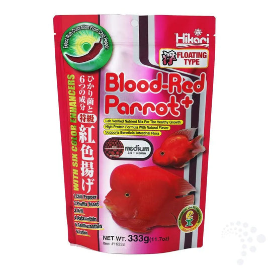 Hikari blood-red parrot plus medium