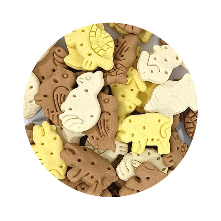 Frasco biscoito cão animal figures 350g