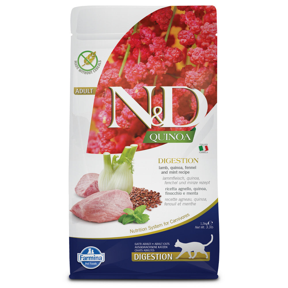 N&D Quinoa Digestion - Cordeiro