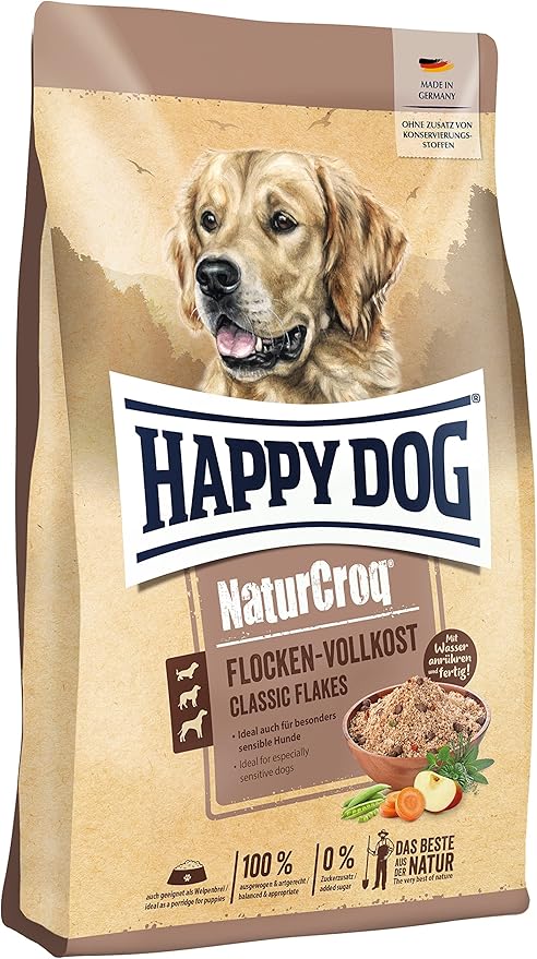 Happy Dog NaturCroq Flocken-Vollkost