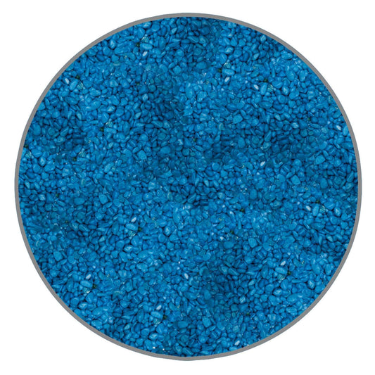 Cascalho COLORIDO CLÁSSICO Azul (1,5 mm) 💙