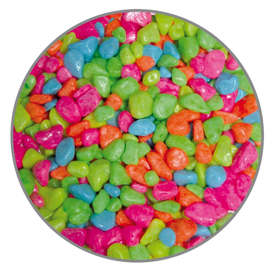 Cascalho PREMIUM NEON (7 mm) 🌈