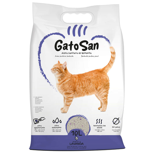 Areia Bentonita GatoSan Lavanda 🪻🐱