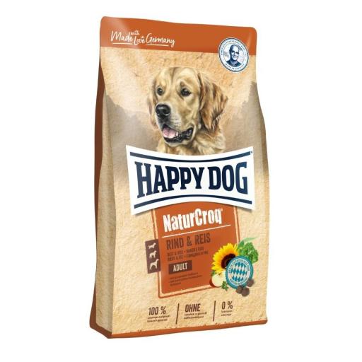 Happy Dog NaturCroq vaca e arroz