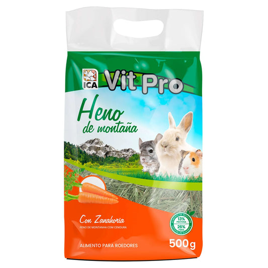Feno de montanha VITPRO com cenoura
