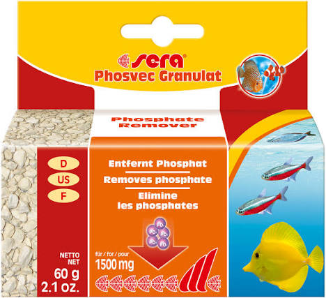 Sera Phosvec Granulat Removedor de Phosphate 60g