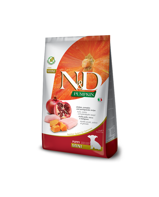 N&D Pumpkin Dog Chicken, Pumpkin & Pomegranate Puppy Mini