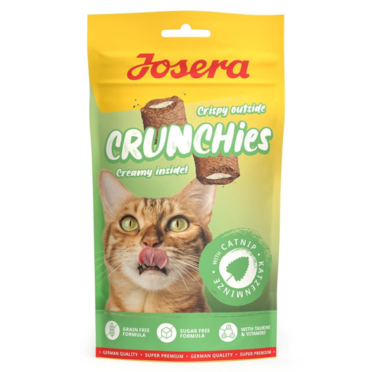 Josera - Snacks Crunchies com Recheio de Catnip para Gato