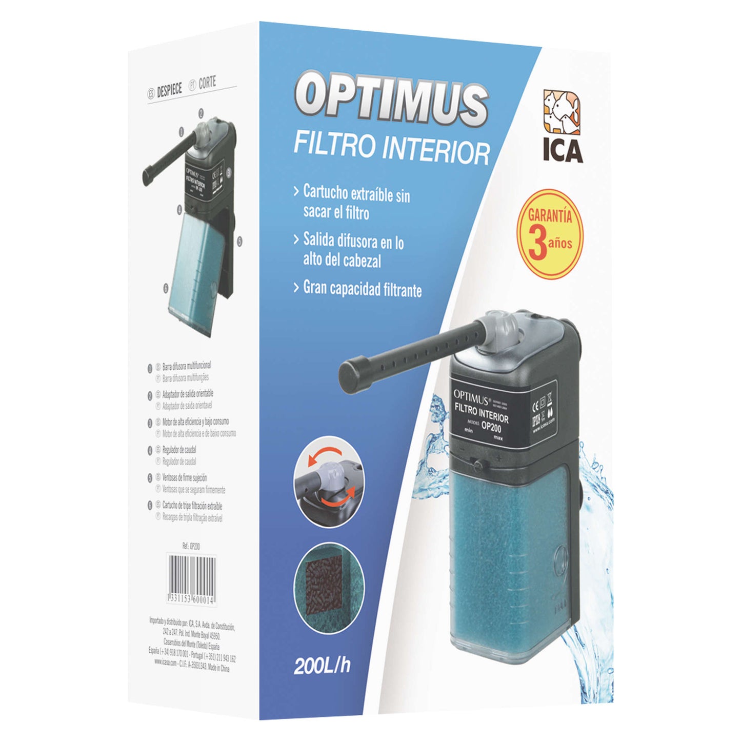 Filtro Interno OPTIMUS