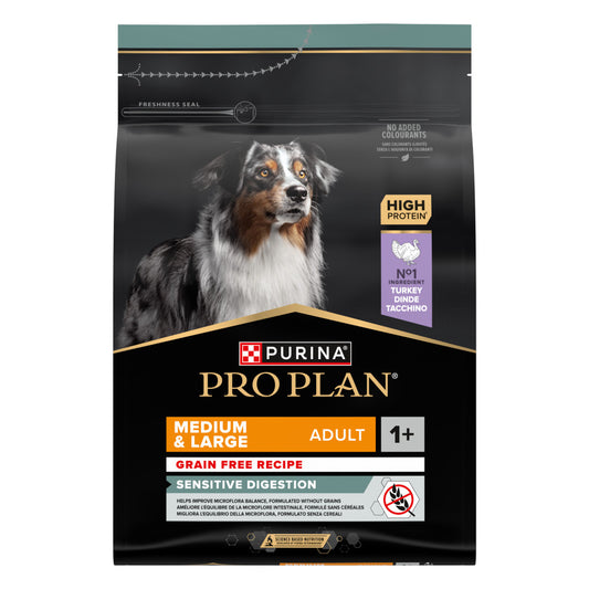Pro Plan Sensitive Digestion Grain Free Medium & Large