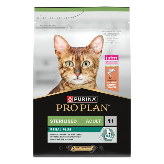 Pro Plan Sterilised Renal Plus - Salmão 🍣