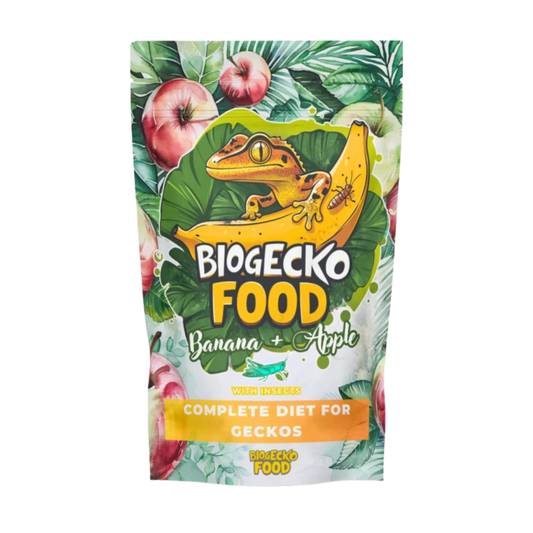 BioGecko Food Banana & Maçã